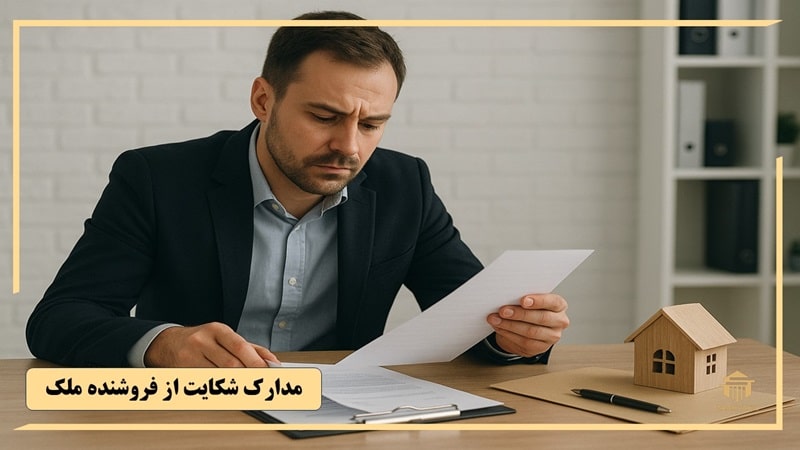 مدارک لازم برای شکایت از فروشنده ملک